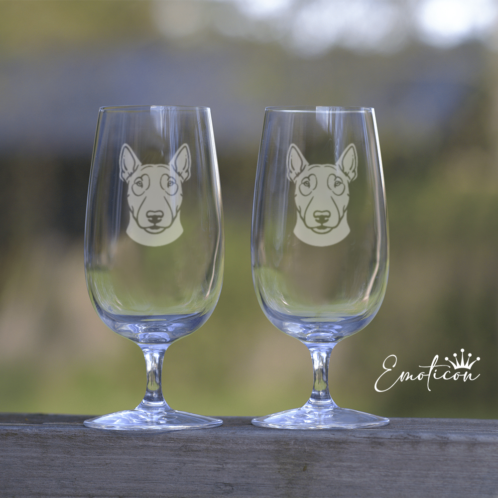 Ölglas bullterrier