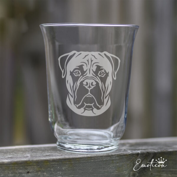 Vas/ljuslykta bullmastiff