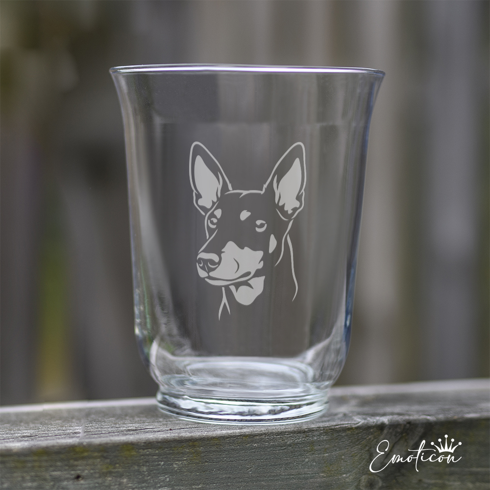 Vas/ljuslykta manchesterterrier