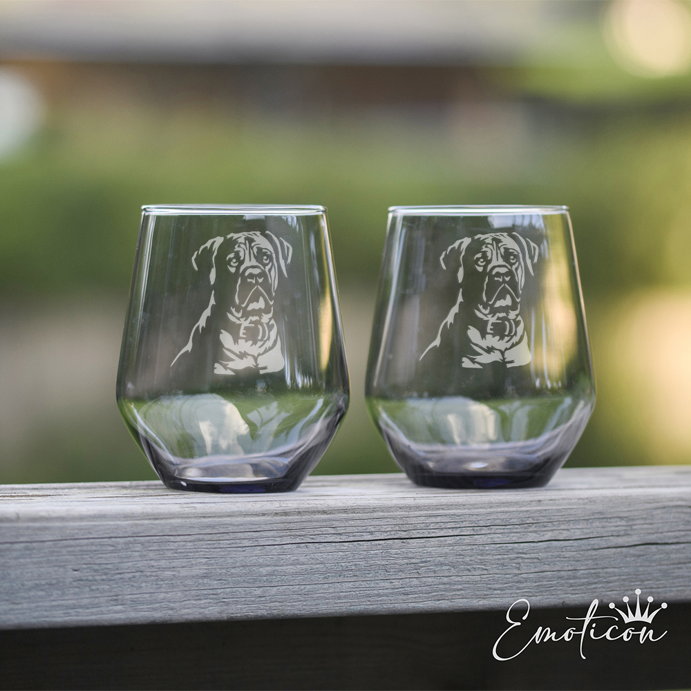 Grå glas boerboel