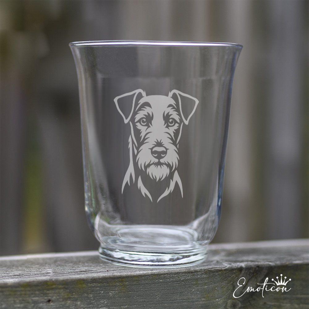Vas/ljuslykta irländsk terrier