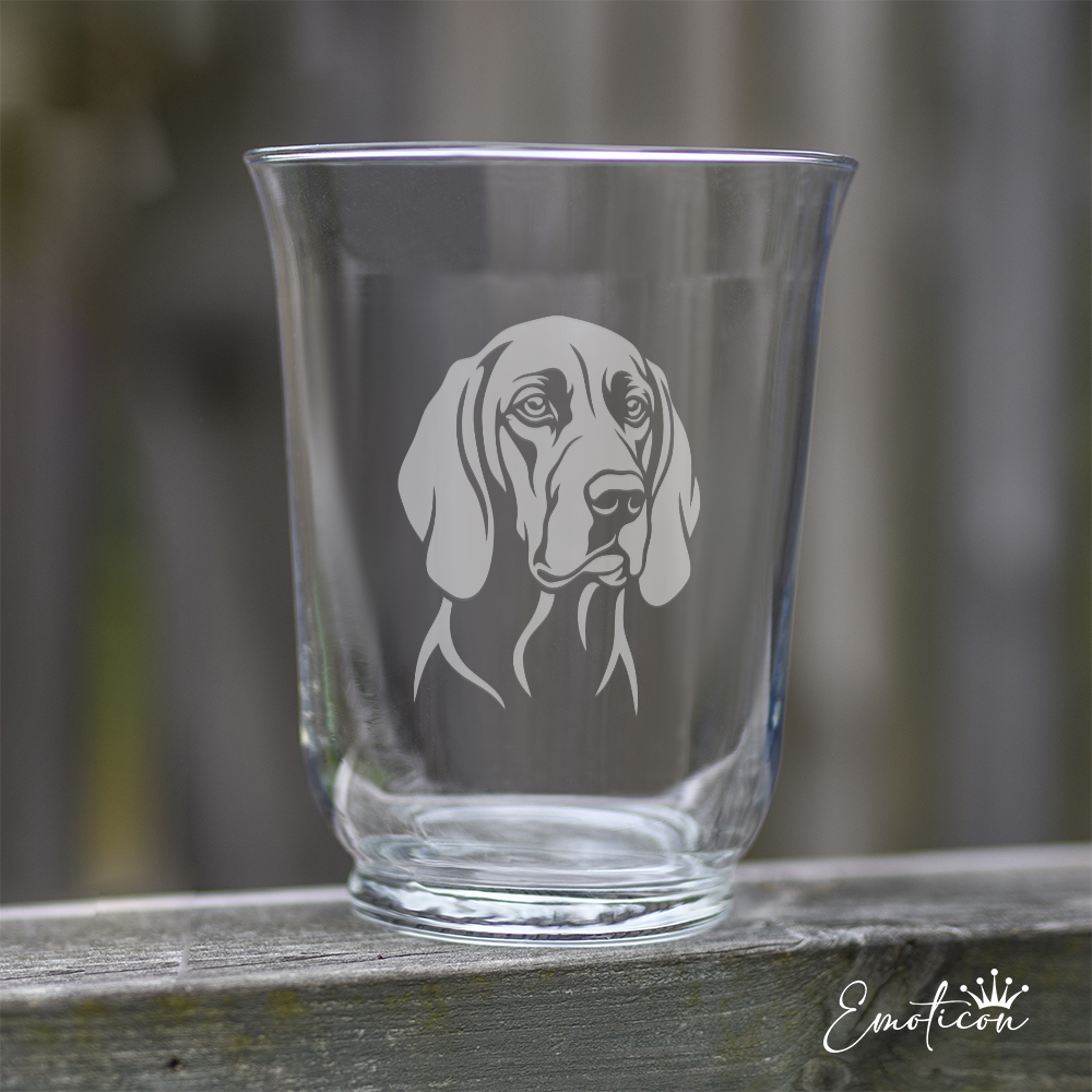 Vas/ljuslykta redbone coonhound