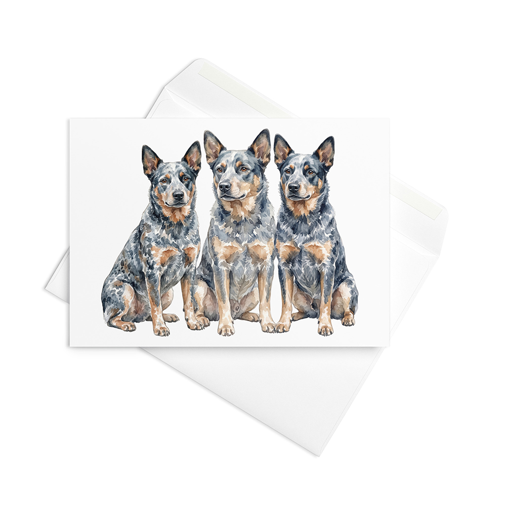 Vikt kort med australian cattledog