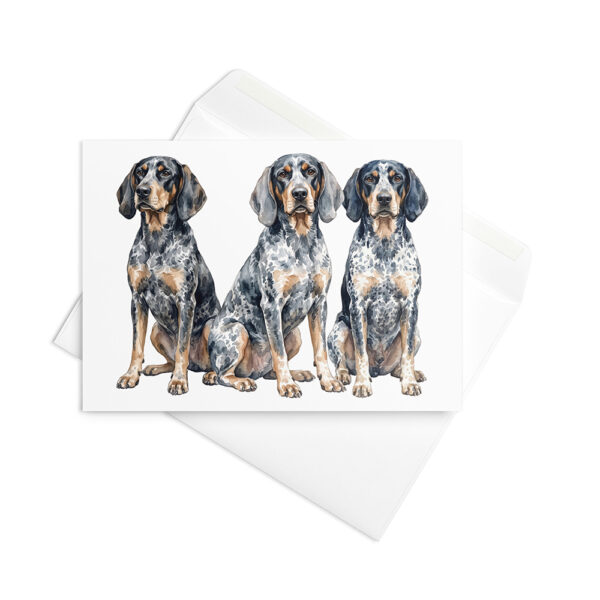 Vikt kort med bluetick coonhound