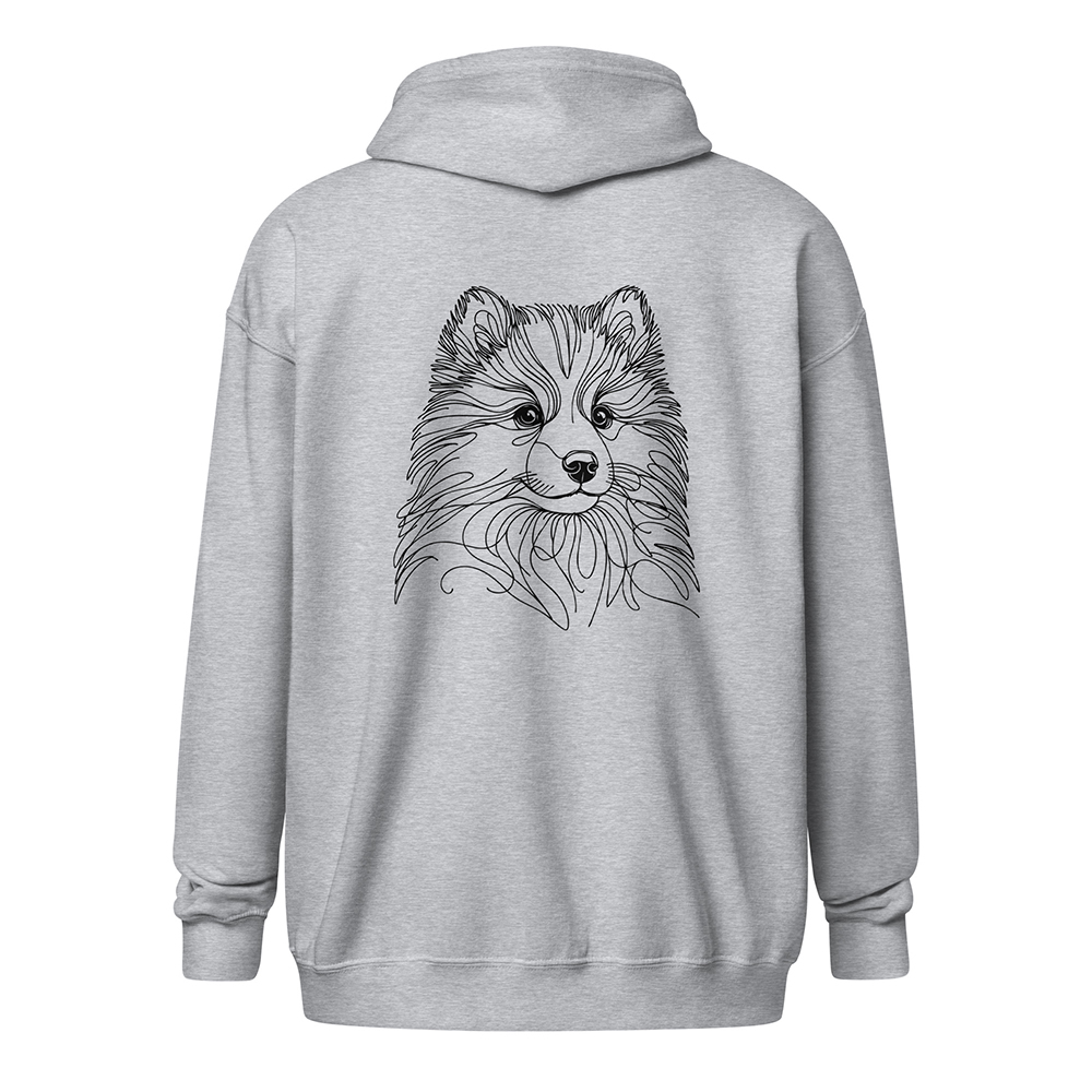 Hoodie pomsky