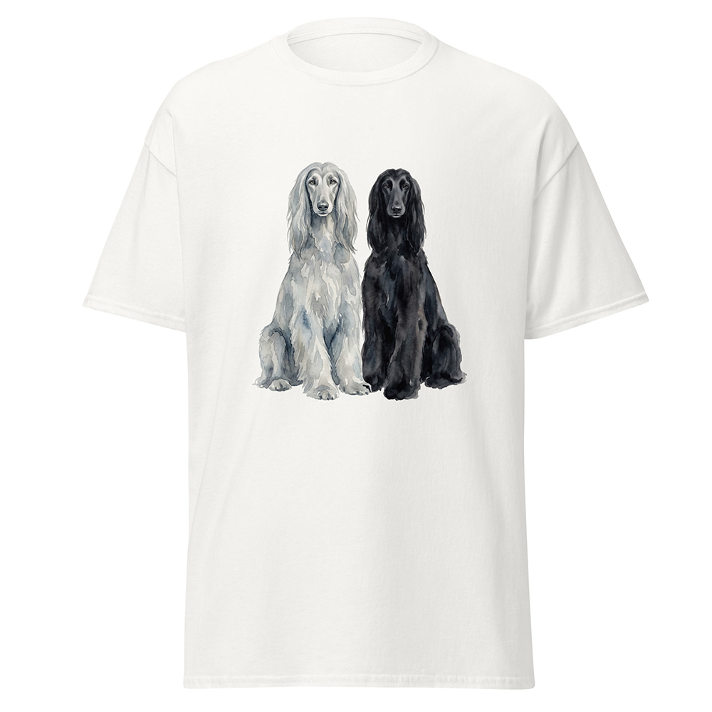 T-shirt afghanhund
