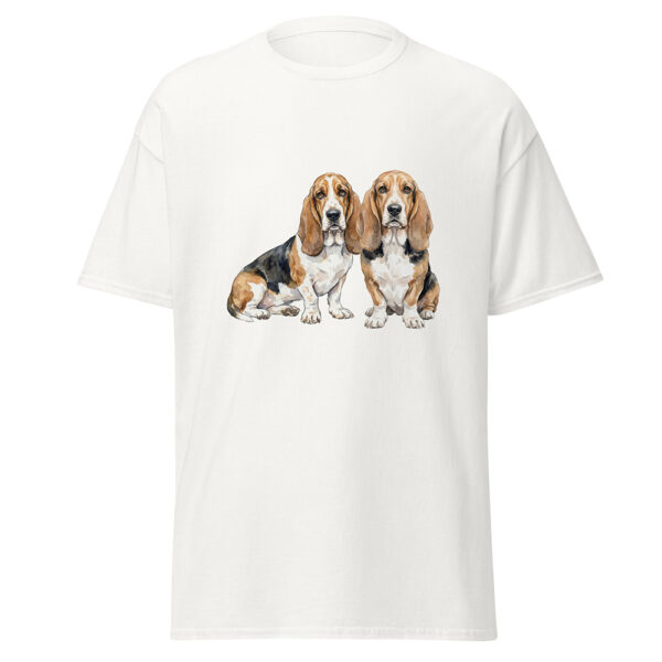 T-shirt basset artésien normand