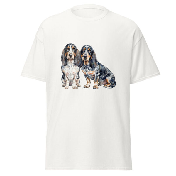 T-shirt basset bleu de gascogne