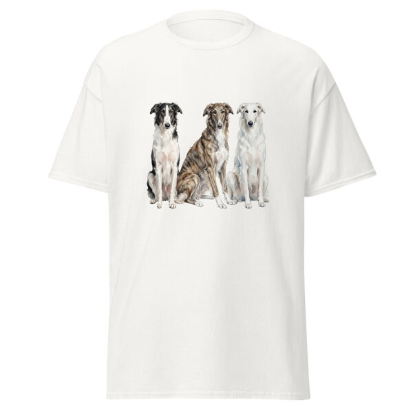 T-shirt borzoi