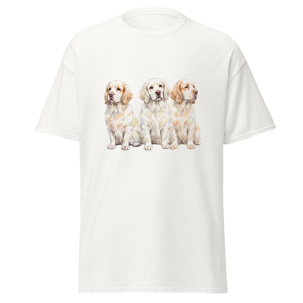 T-shirt clumber spaniel