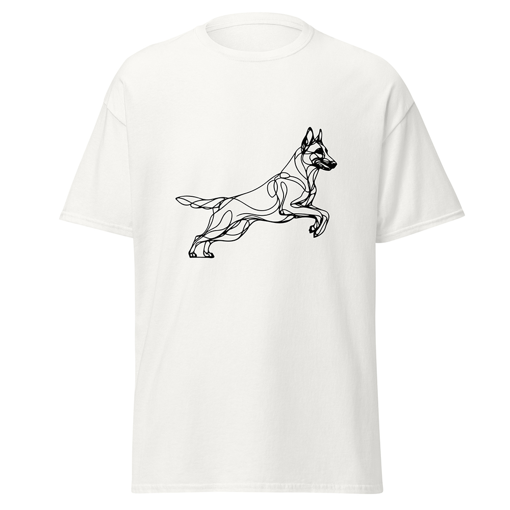 T-shirt belgisk vallhund malinois - Bild 4