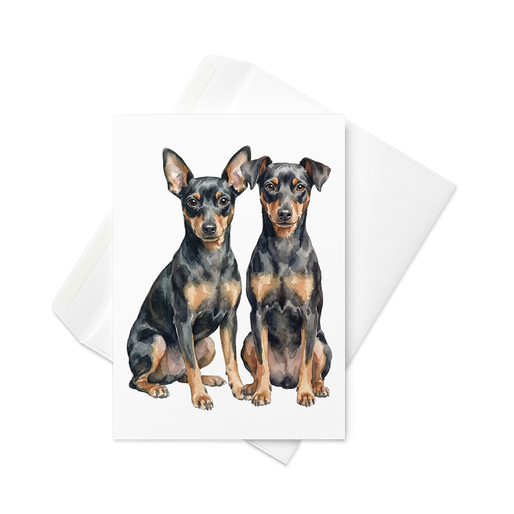 Vikt kort med english toy terrier